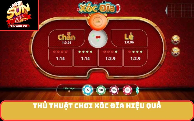 Thủ Thuật Chơi Xóc Đĩa Hiệu Quả